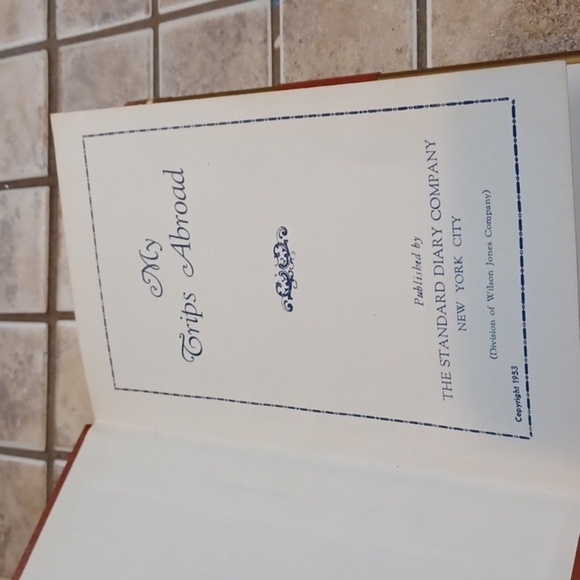 The Standard Dairy Company Unique A Trip Abroad Book From The 50,S Unused - Picture 3 of 13